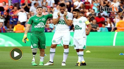 Perlawanan penuh emosi, Barcelona menentang Chapecoense