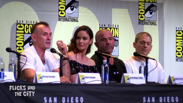 PRISON BREAK Comic Con 2016 Panel Season 5, Wentworth Miller, Dominic Purcell, Sarah Wayne