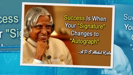 Motivational Speeches from  APJ Abdul Kalam