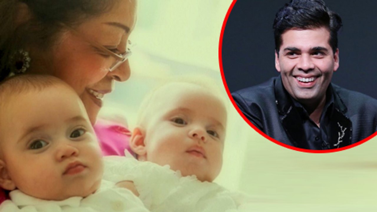 FIRST PICTURE Of Karan Johar Twins Roohi And Yash Finally Revealed