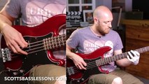 Pino Palladino Style Bass Riff (with a few twists of my own!) Quick Riff /// Scotts Bass