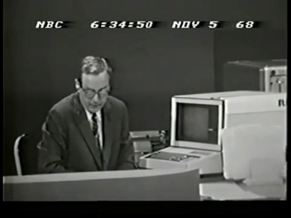 NBC News Election Night 1968 Coverage