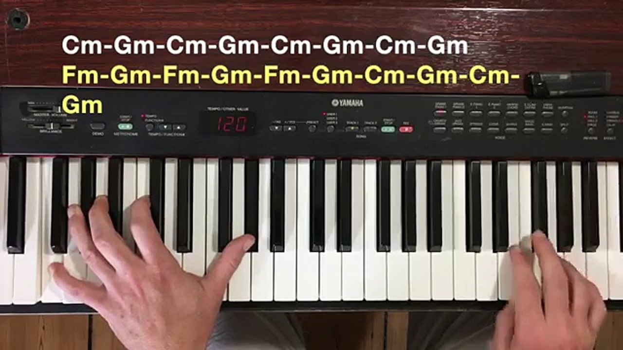 More lovely Blues Harmonies for your C Blues scale. Series Blues Piano Lesson.
