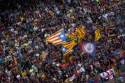 Chant anti-Neymar lors de FC Barcelone - Chapecoense