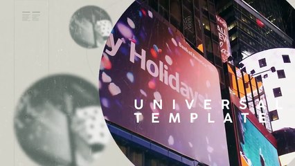 Clean slideshow Premiere Pro Templates