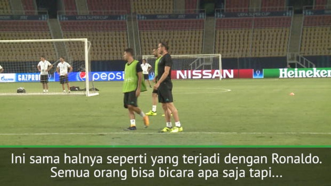 SEPAKBOLA: UEFA Super Cup: Zidane Enggan Bicara Isu Terkait Bale
