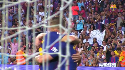 La démonstration 5-0 du Barça pour le match hommage aux vicitimes de Chapecoense...
