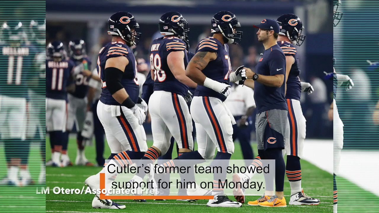 Bears excited for Jay Cutler