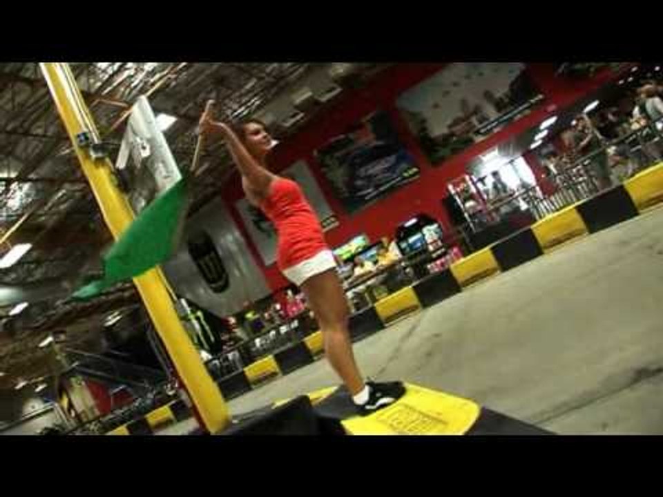 WSOP 2009 Eric and Joe go karting World Series of Poker WSOP 2009.flv