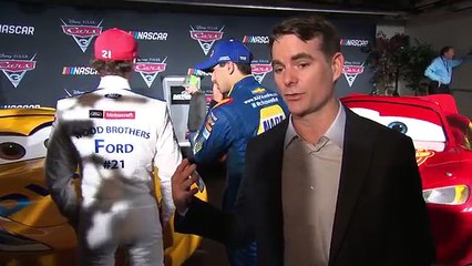 CARS 3 Jeff Gorvette Jeff Gordon NASCAR Interview