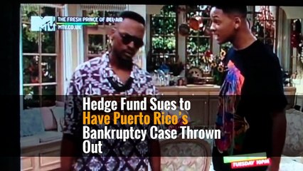 Hedge Fund Sues to Have Puerto Rico’s Bankruptcy Case Thrown Out