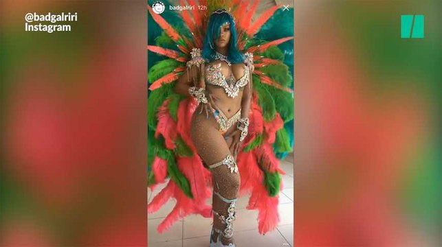 Rihanna profite de son été au Crop Over 2017 à la Barbade