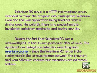 selenium training in Bangalore