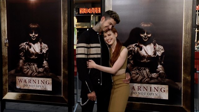 Madelaine Petsch and Travis Mills Annabelle: Creation Premiere