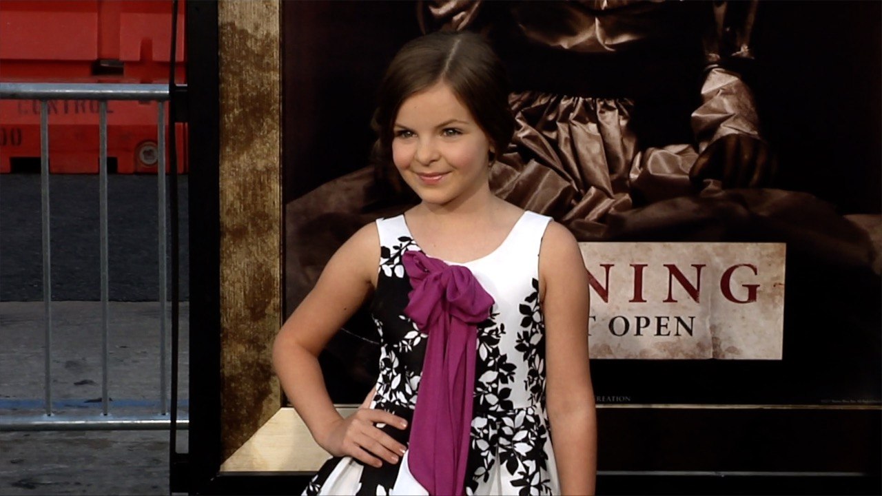 Samara Lee "Annabelle: Creation" Premiere