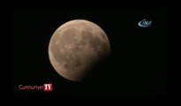 ‘Parçalı ay tutulması’ Türkiye'den böyle görüntülendi