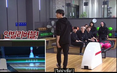 BTS [โยนโบว์ลิ่ง ep1] - พี่ๆทุกคนต้องยอมเรียกมักเน่อย่างจองกุกกี้ว่า  'ท่านพี่' 5555 (6ลุม1)