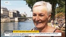 Anne Hidalgo veut que les parisiens puissent se baigner dans la Seine, mais en ont-ils envie ? Regardez