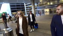 Courtney Love Is So Tired Arriving Home With Frances Bean Cobain From Paris Fashion Week