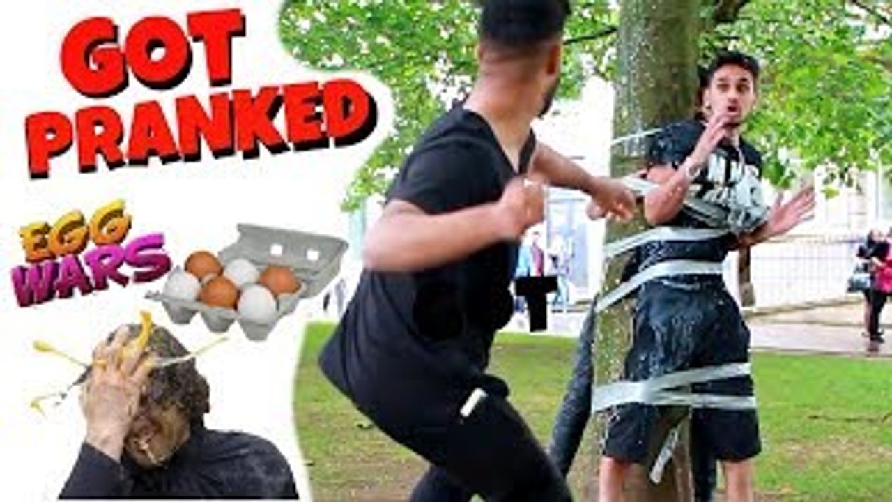 I GOT PRANKED BY MY FRIENDS