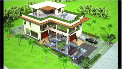 Thiết kế thi công biệt thự vườn Tỉnh Cà Mau - AN LĨNH