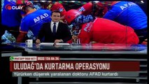 Uludağ'da kurtarma operasyonu (Haber 07 08 2017)