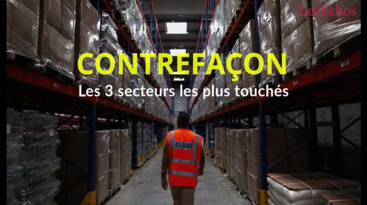 Les 3 secteurs les plus touchés par la contrefaçon