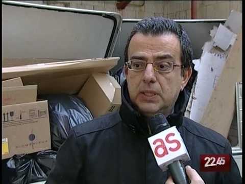 TG 11.03.10 Bari, nell'ospedale Di Venere c'è una discarica a cielo aperto