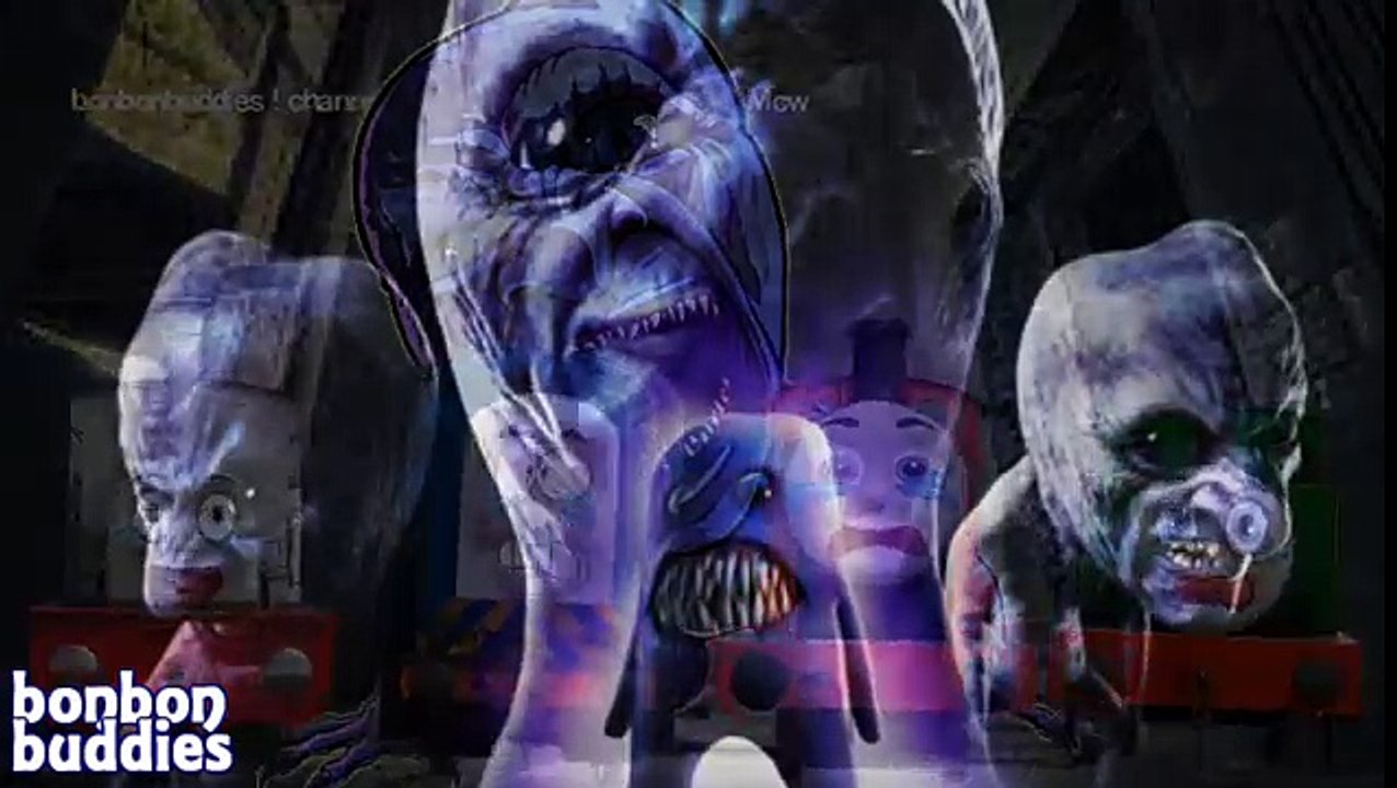 機関車トーマス ♪ 電車 車 SL こども向け ♪ Thomas & Friends トーマス アンパンマン きかんしゃのおもちゃアニメ♪赤ちゃん泣き止む おばけ 妖怪 青鬼 Thomas toy