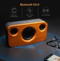 ARCHEER A320 Bamboo Bluetooth Speaker Portable Subwoofer HIFI Stereo Audio Power