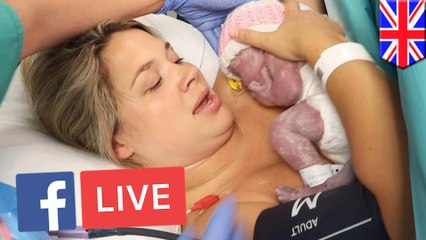 Woman live streams birth: Mrs Meldrum stars on Facebook Live as she goes into labor - TomoNews