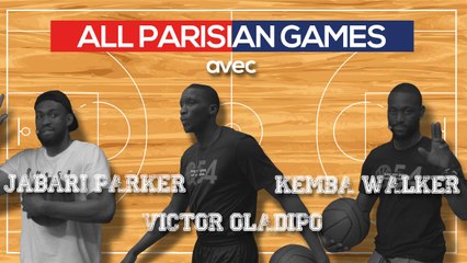 Jabari PARKER, Victor OLADIPO & Kemba WALKER à l'entrainement des ALL PARISIAN GAMES