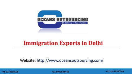 Immigration Experts in Delhi