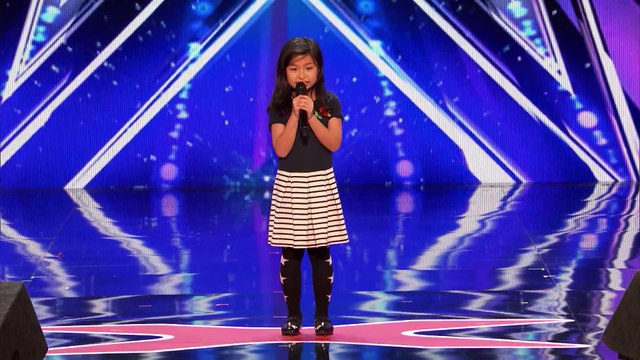 Celine Tam | 9-Year-Old Stuns Crowd with My Heart Will Go On - America's Got Talent 2017