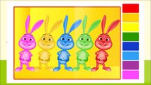 Akıllı Tavşan Momo Boyama ile Renkleri Öğreniyorum