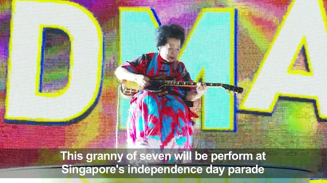 Singapore guitar-slinging granny shreds stereotypes