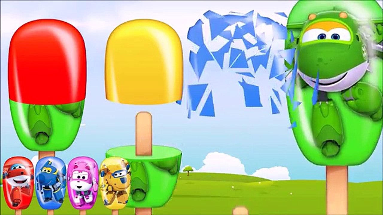 Super Wings Wrongh Heads, Learn Colors with Super Wings