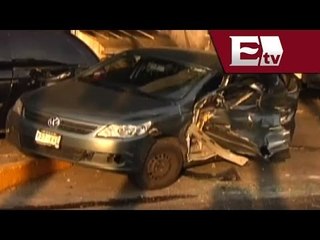 Accidente vehicular en Azcapotzalco deja tres personas lesionadas/ Comunidad Yazmin Jalil