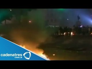 Manifestación contra la ley anti protestas en Egipto