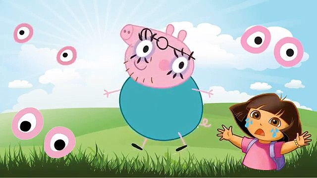 PEPPA PIG Wrong Eyes Finger Family Song Nursery Rhyme Learn Colors For Kids, Children And Babies