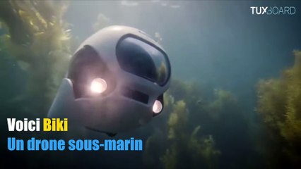 Download Video: Biki, le drone qui filme sous l'eau débarque en septembre !