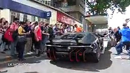 $2.5Million Lamborghini Centenario CAUSES CHAOS in London!