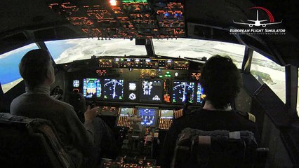 Atterrissage Boeing 737 NGX