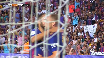 Barcelona vs Chapecoense 5-0 - Highlights & Goals - 07 August 2017 - USA SPORTS
