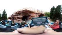Des voitures degré Terre de de coureurs radiateur ressorts thêta vue Disneyland 360 point pov ricoh