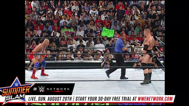 FULL MATCH - Kurt Angle vs. Brock Lesnar - WWE Title Match- SummerSlam 2003 - USA SPORTS