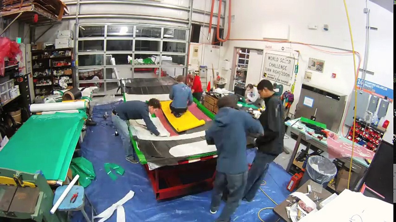 Solar Car Racing on Sunshine