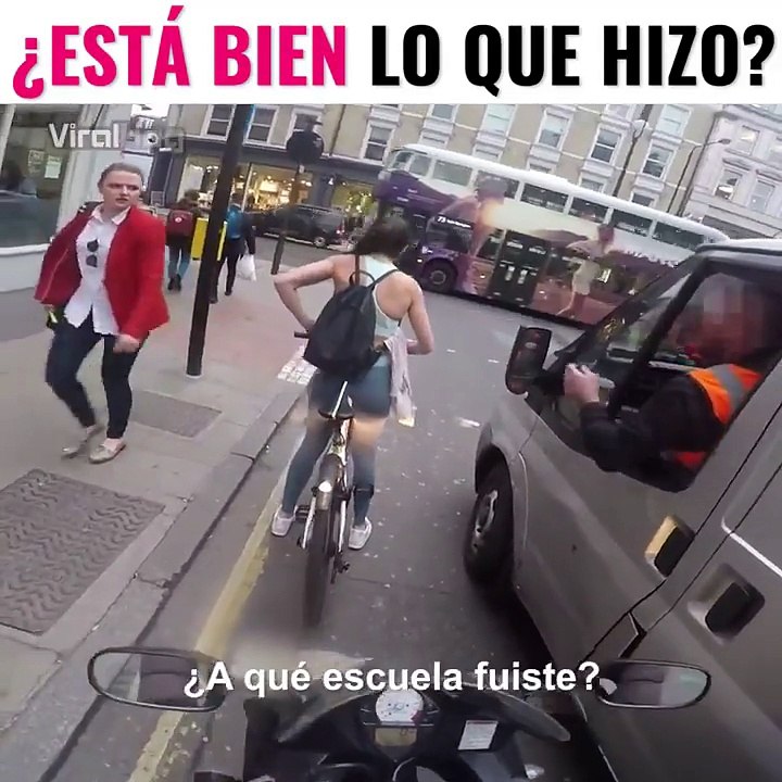 ¿Está bien lo que hizo esta mujer?