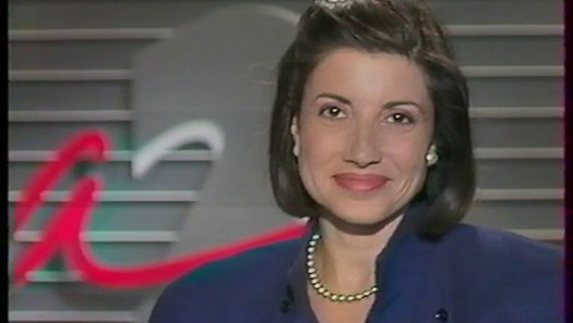 Antenne 2 - 5 Octobre 1989 - Speakerine (Marie Talon ...