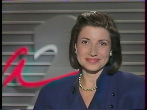 Antenne 2 - 5 Octobre 1989 - Speakerine (Marie Talon), teasers, Flash (Henri Sannier), pubs